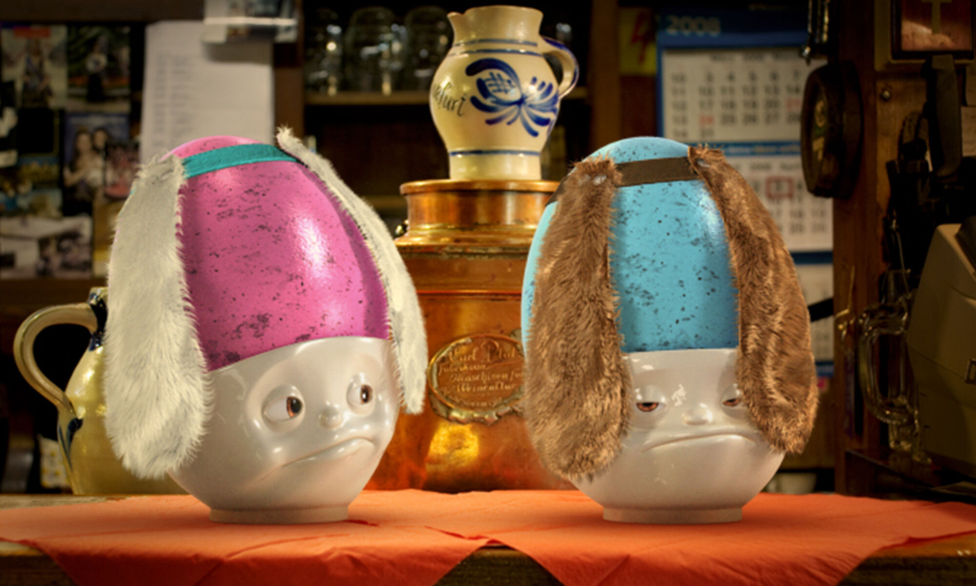 Creatively, we also like to go left field. Sometimes a little too far: In the run-up to a European Championships, we'd come up with a commercial that combined football with the Easter Bunny (… you can find the film here ). It's likely that not everyone was able to follow it, but we still find it very funny today.