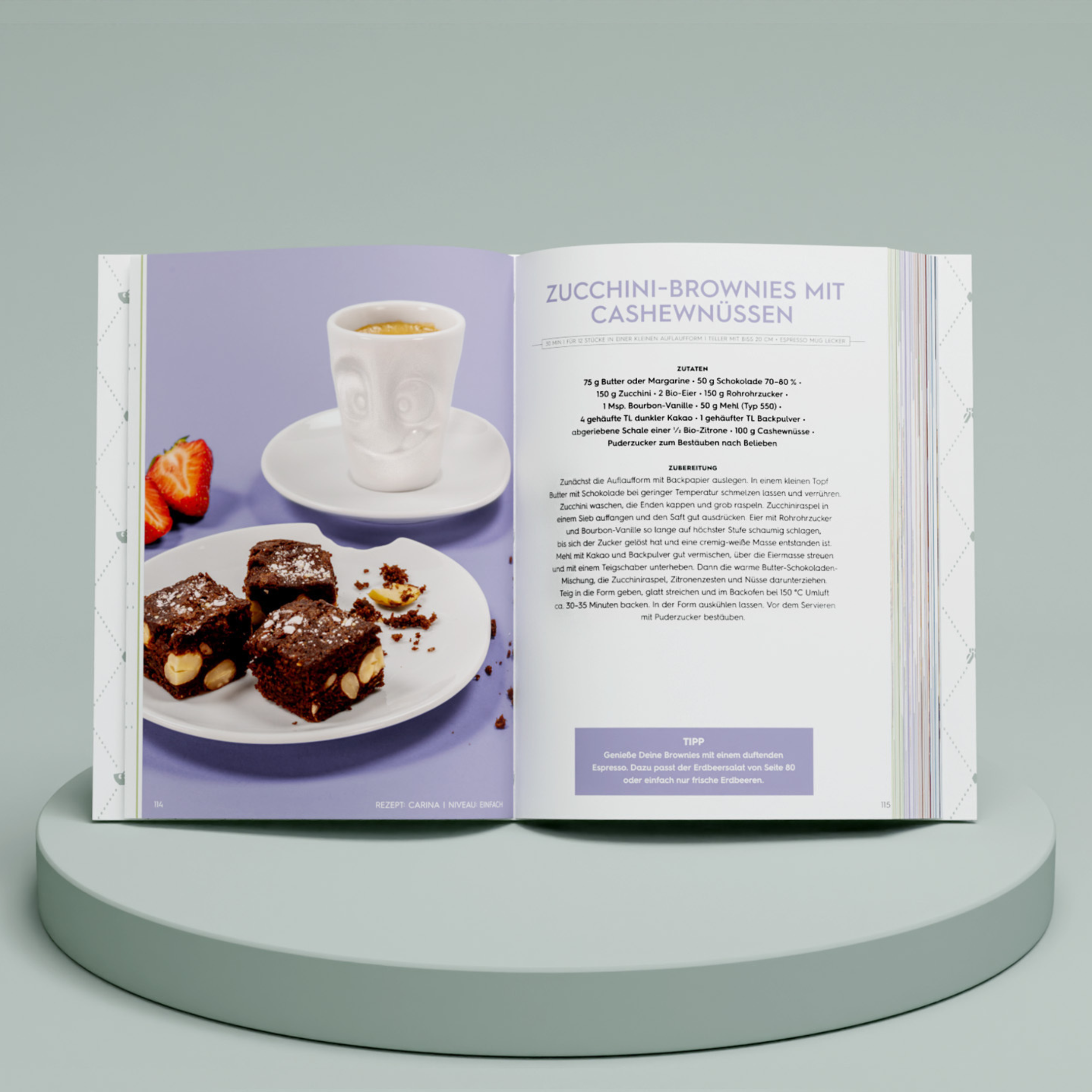  Most of the dishes are really easy to cook. Of course, we tried out all the recipes of our 4 chefs. But obviously, everyone who likes to cook, has also his own idea of how some dishes taste even better or should ideally be seasoned. We are already looking forward to your suggestions and feedbacks. 