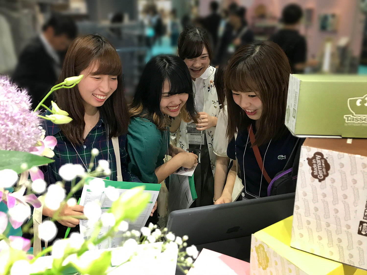  So from June 14-16, 2017, we exhibited our latest goods at the Interior Lifestyle Tokyo tradeshow in the Land of the Rising Sun. Organized by Messe Frankfurt, the show provided us with a unique opportunity to display our “Made in Germany” products as one of 787 exhibitors. And out of all these brands, we were surely among the highest in “kawaii” responses (“cute” in Japanese) from visitors that echoed through the halls of the tradeshow center. 