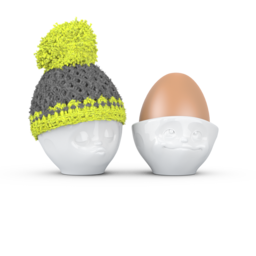 Egg cup hat grey/lime Egg cup hat grey/lime