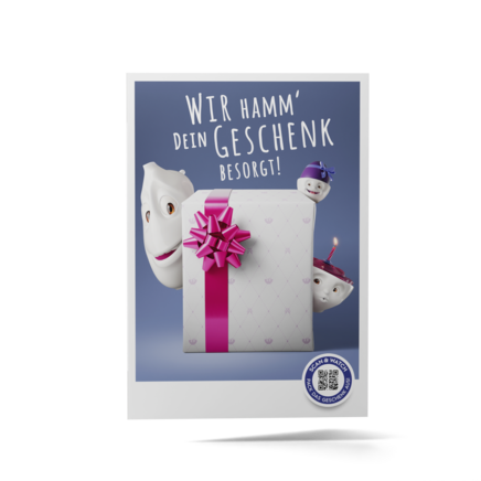 AR greeting card - HAPPY BIRTHDAAAY AR greeting card - HAPPY BIRTHDAAAY