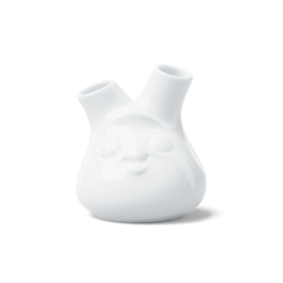 Small Vase Cheeky (2 outlets), white Small Vase Cheeky (2 outlets), white