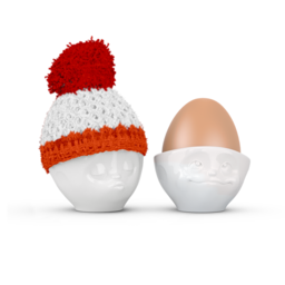 Egg cup hat red/coral Egg cup hat red/coral