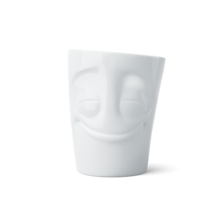 Mug con manico "Allegro" bianco, 350 ml