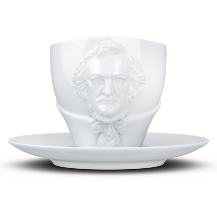 Tazza TALENT "Richard Wagner" en bianco, 260 ml