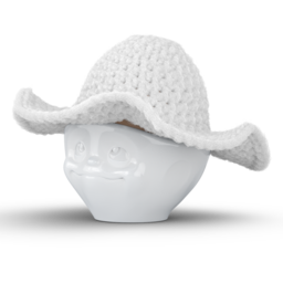 Egg Cup Hat Summer white Egg Cup Hat Summer white