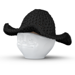 Egg Cup Hat black
