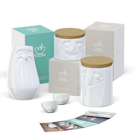 Contenitore portaoggetti grande “affascinante” in bianco, 1700 ml Contenitore portaoggetti grande “affascinante” in bianco, 1700 ml